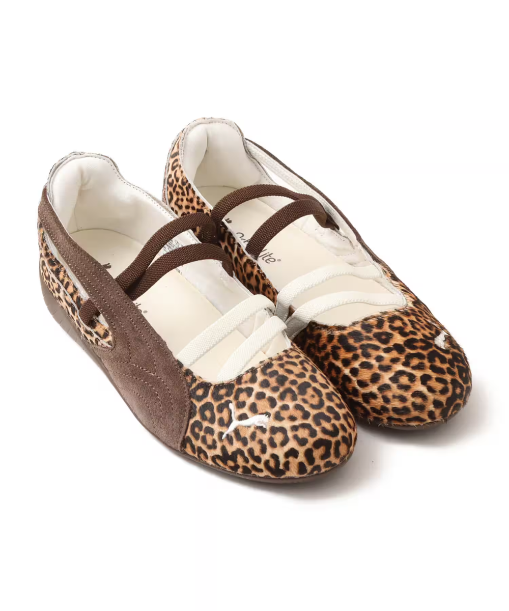 406689-01 Puma Women's Speedcat Ballet Wild Chocolate Warm White