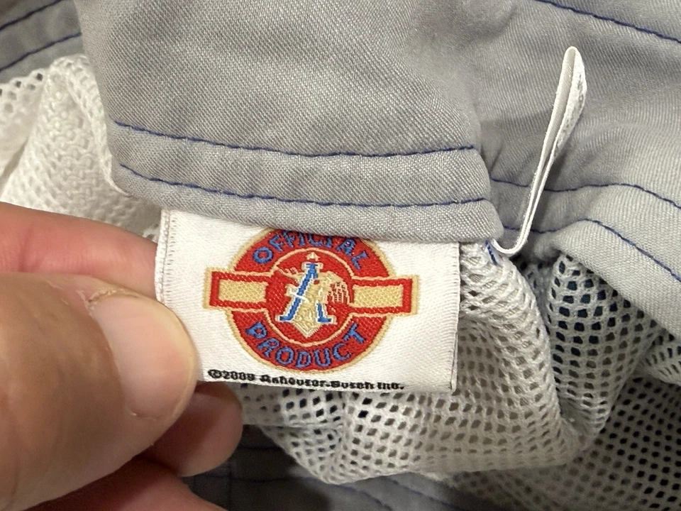 Budweiser Beer Swim Shorts Trunks Official Product Vintage Long Board Size 30 - Image 3 of 4