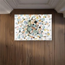 Begin Home Decor CODM1724ZWZFKB 17 x 24 in. Little Bubbles Door Mat - Indoor ...