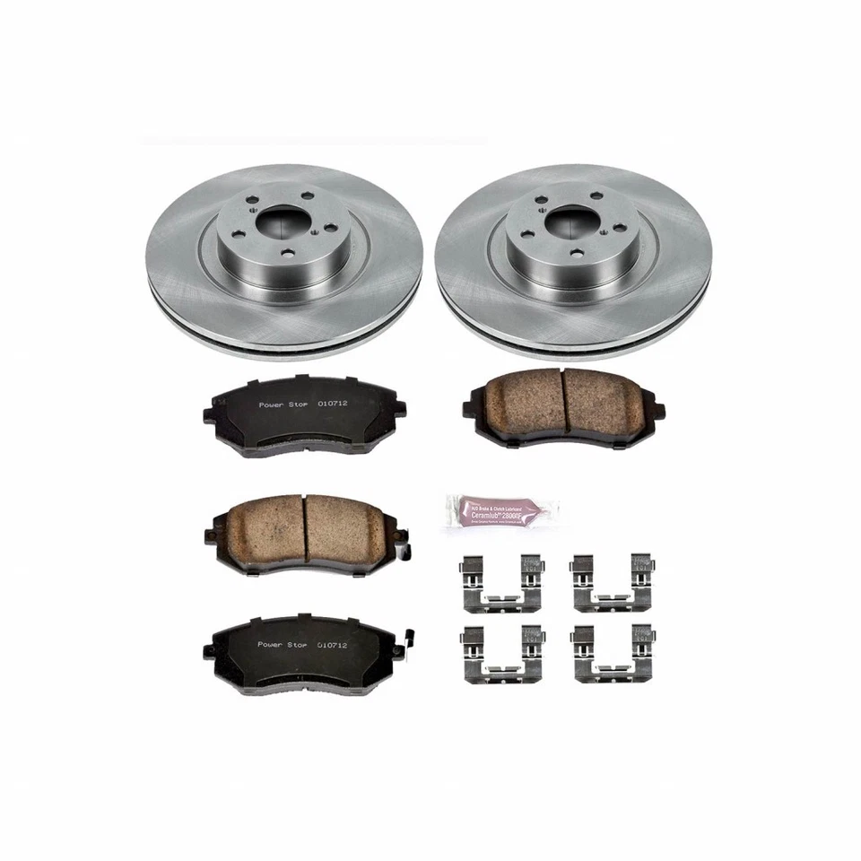 Power Stop Brake Kit For Subaru Forester 2009 2010 Front - Autospecialty - Imagem 2 de 4