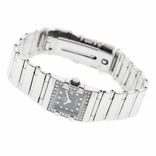 OMEGA 1537.51 Constellation Quadra Quartz Ladies Watch From Japan G0428 - Foto 2 di 6