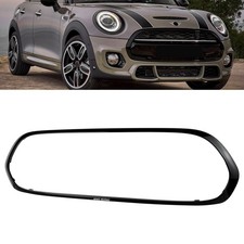 F&uuml;r Mini F55 F56 Cabrio F57 Rahmen Ziergitter Blende Front K&uuml;hlergrill Schwarz