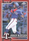2026 Topps Chrome Logofractor Edition Andrew McCutchen #214 Orange Refractor