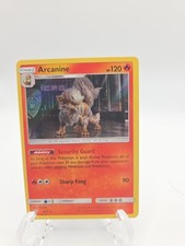 Pokémon TCG Arcanine Detective Pikachu Holo Carta Rara 6/18 Ottime Condizioni