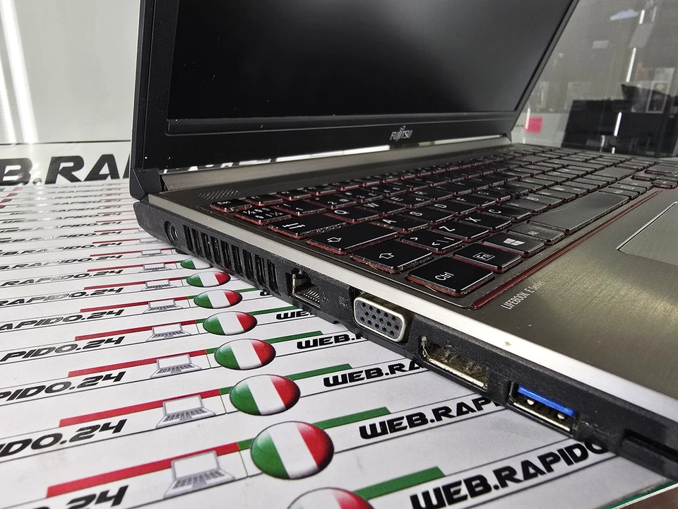 N38_PC NOTEBOOK FUJITSU LIFEBOOK E754 INTEL i7-4702MQ 8GB SSD 128GB WINDOWS 10 - Immagine 3 di 4