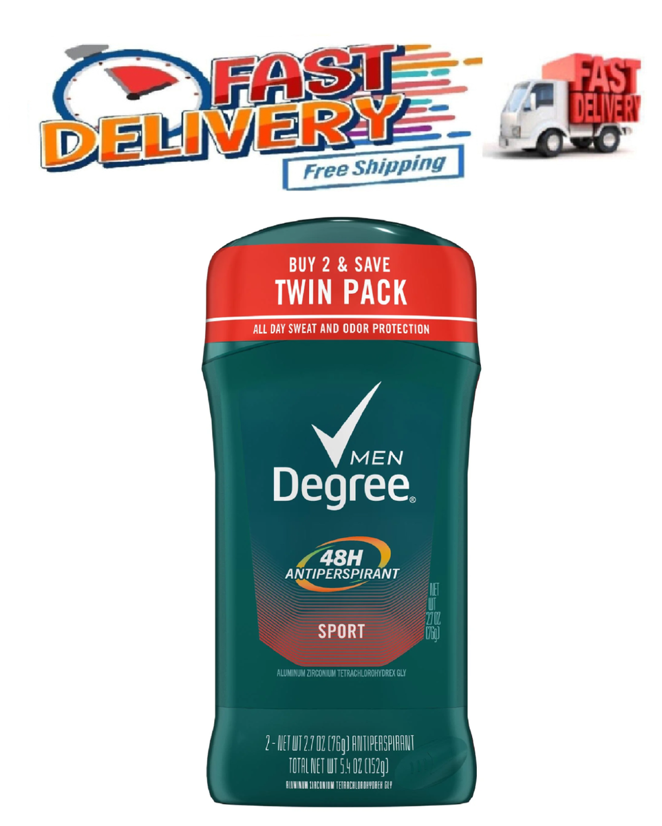 Degree Long Lasting Antiperspirant Deodorant Stick Twin Pack