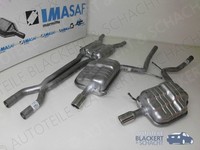 Imasaf Auspuff Komplett Ab Kat für Audi A4 + Avant Quattro B6 3.0 V6 2000-2004
