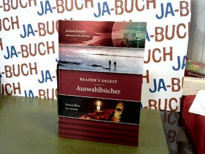 Joseph Finder: Niemand wird entrinnen. Nicholas Sparks: Du bis nie allein. Susan