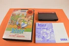 Asterix And The Secret Mission Complete Master System Sega PAL Original CIB