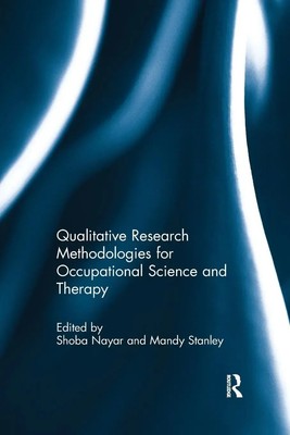 Qualitative Research Methodologies for Occupational Science and Therapy | Buch