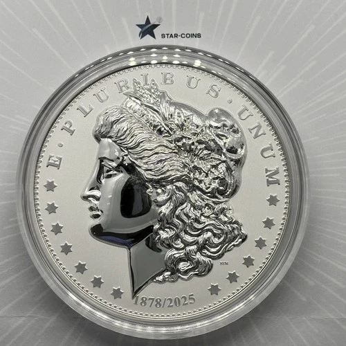 Grand Heritage Morgan Reverse Proof 2oz .999 Silver Round w/ 360g Brass Core