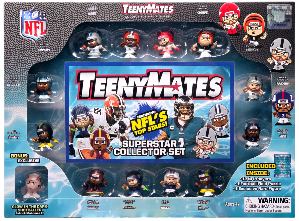 【未開封品】NFL公式フィギュア 14体セット 2026 NFL TEENYMATES SERIES 14 SUPERSTAR COLLECTOR BOX SET FACTORY