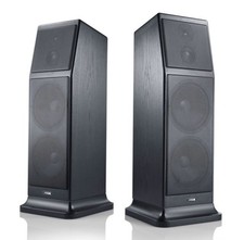 Canton Ergo GS - Standlautsprecher, Eiche schwarz, Neu, Paar ++ UVP 7500 € ++