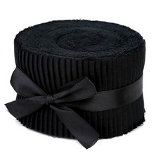 40 Pcs Fabric Jelly Rolls, Jelly Roll Fabric Strips for Quilting, Patchwork C.