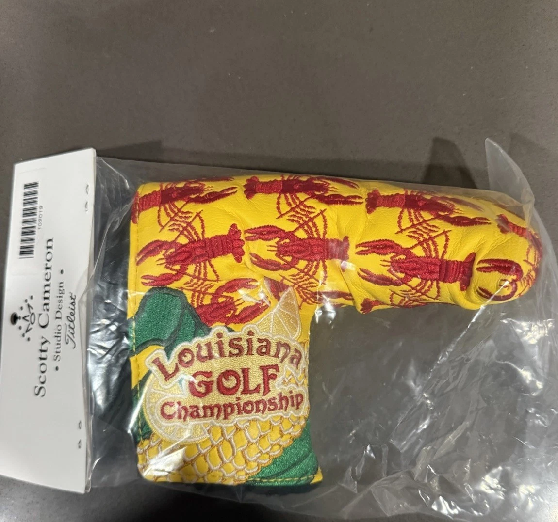 *NEW* 2019 Scotty Cameron Louisiana Golf Championship Putter Headcover