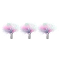 3 Pcs Replacement Feathers for Interactive for Cat Feather Toys Electric Catchin