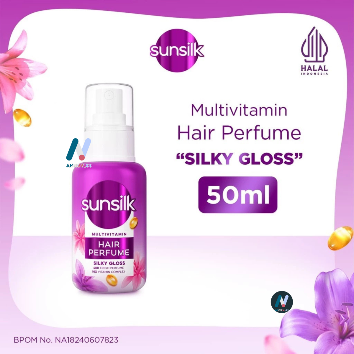 サンシルク sunsilk フレグランスミスト 3本 セット SUNSILK Hair Perfume Fragrant Mist Nourish Soft Smooth Voluminous