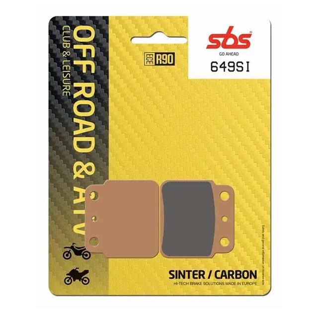 SBS 649SI Rear Sintered Off Road Brake Pads For Suzuki LT 250 1988-1994 - Image 8