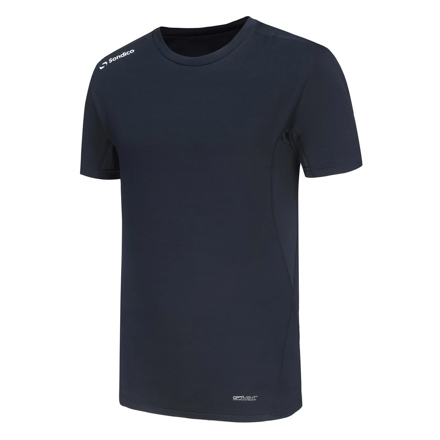 SONDICO NAVY BLUE SHORT SLEEVED BASE LAYER SPORTS COMPRESSION TOP-L -BNWT-SON209