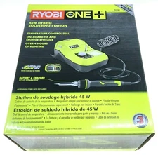 NEW RYOBI 18-Volt Hybrid Soldering Station (Tool-Only) P3100