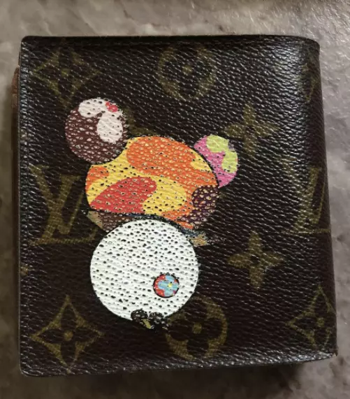 Takashi Murakami x Louis Vuitton Monogram Canvas Panda Marco Wallet