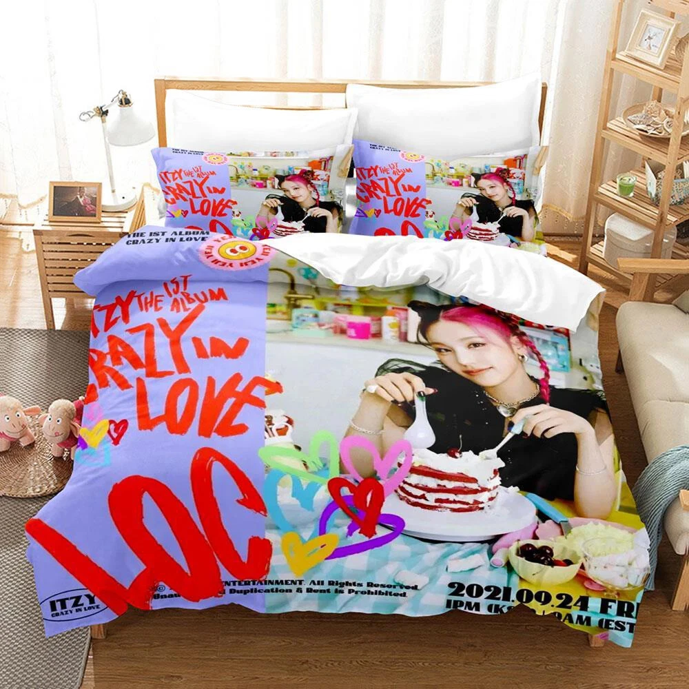 Kpop Group ITZY Bedding Set