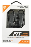 Jlab Audio- Fit Sweat Proof Sport Earbuds Black on sale Jlab Audio- Fit Sweat Proof Sport Earbuds Black on sale