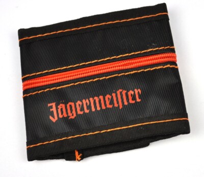 Jägermeister Armband Handgelenk Tasche Geldbeutel Geldbörse Handgelenktasche