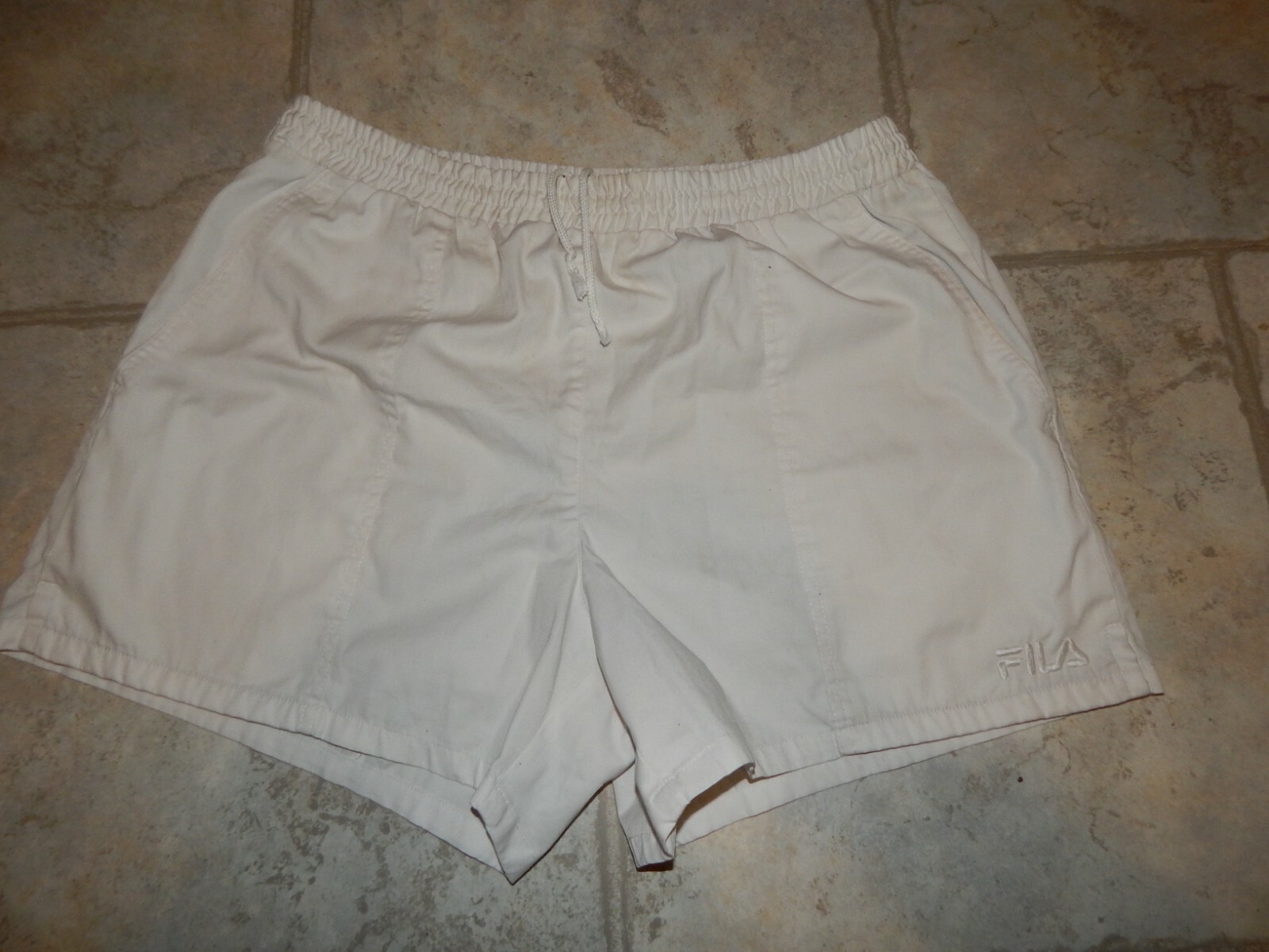 PANTALONCINO RETRÒ VINTAGE BIANCO FILA!