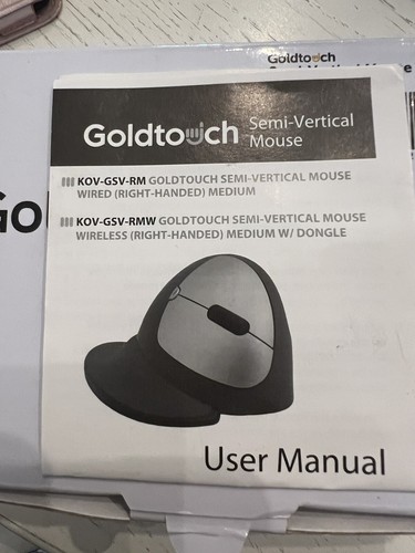 GOLDTOUCH KOV-GSV-RMW ERGONOMIC MEDIUM SEMI VERTICAL - 第 1/4 張圖片