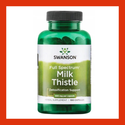 Mariendistel 100-600 Kapseln 500mg Extrakt Milk Thistle Leber Sylimarin DHL