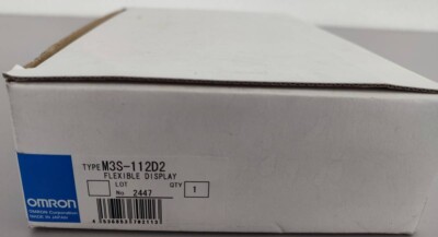 MINT CONDITION  OMRON  M3S-112D2 *EXPRESS SHIP AVAILA ON REQ