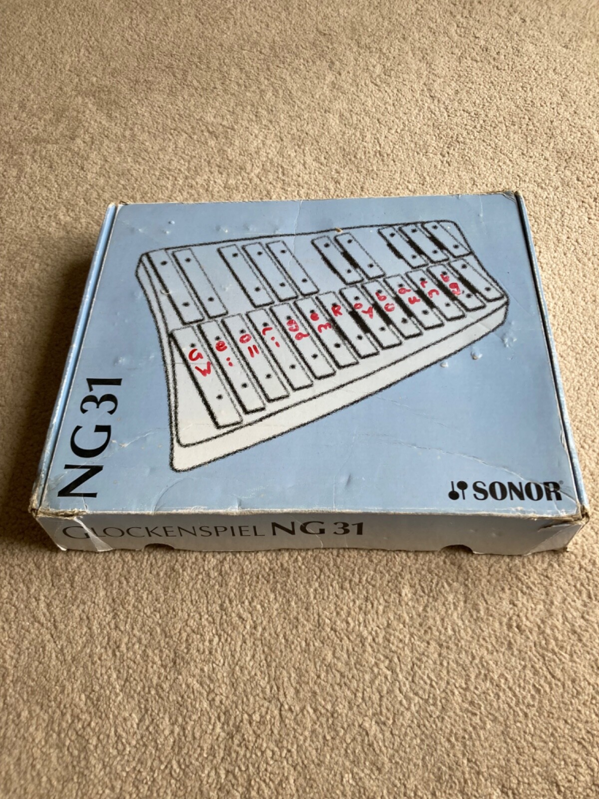 Sonor NG31 Alto Glockenspiel Made In Germany eBay