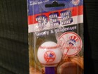 VINTAGE PEZ YANKEES BASEBALL CANDY DISPENSER BLUE STEM FOOT NEW MINT SEALED CARD — photo 9
