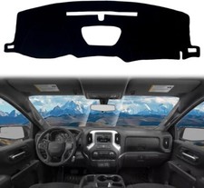 Anti Slip For 2019-2022 Gmc Sierra 1500 2500 3500 Dash Cover Mat Dashboard Pad