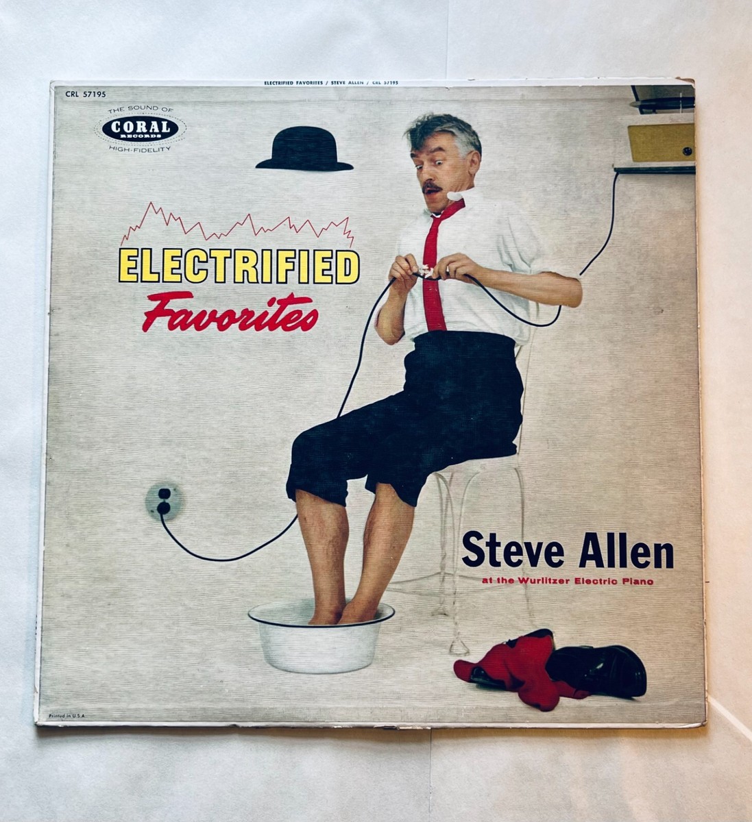 激レア盤！Steve Allen / Electrified Favorites Steve Allen - Electrified Favorites - 1958 - Jazz R&B Boogie