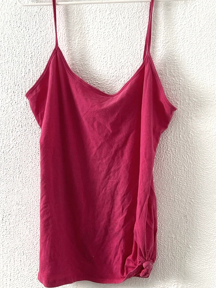 Women’s Tank Top, Hot Pink, Y2K Boho Camisole, Gyaru Summer Sleeveless, size 2X - Image 4 of 4