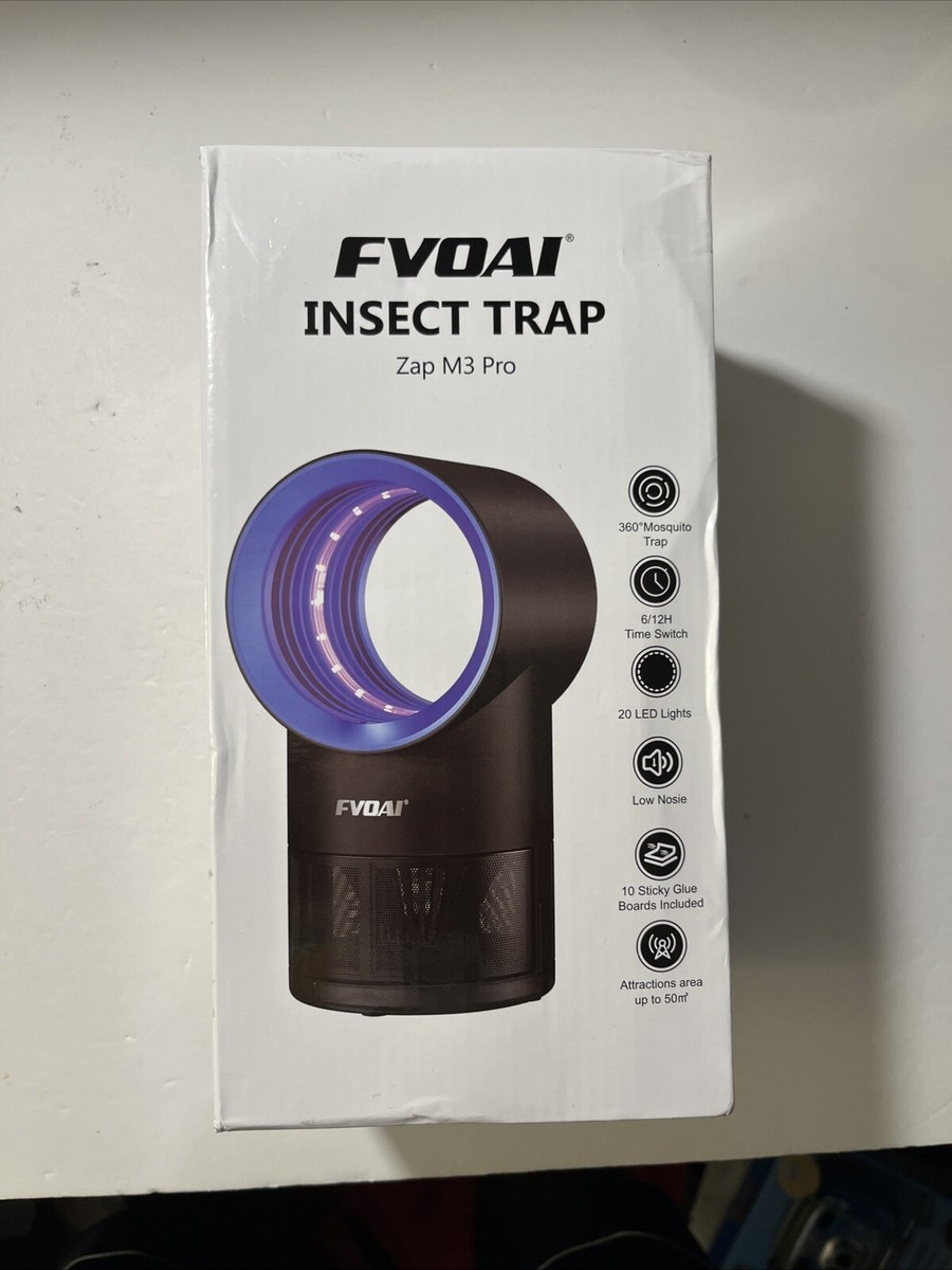FVOAI Mosquito Killer Zap M3 Pro Fruit Fly Trap For Indoors Home