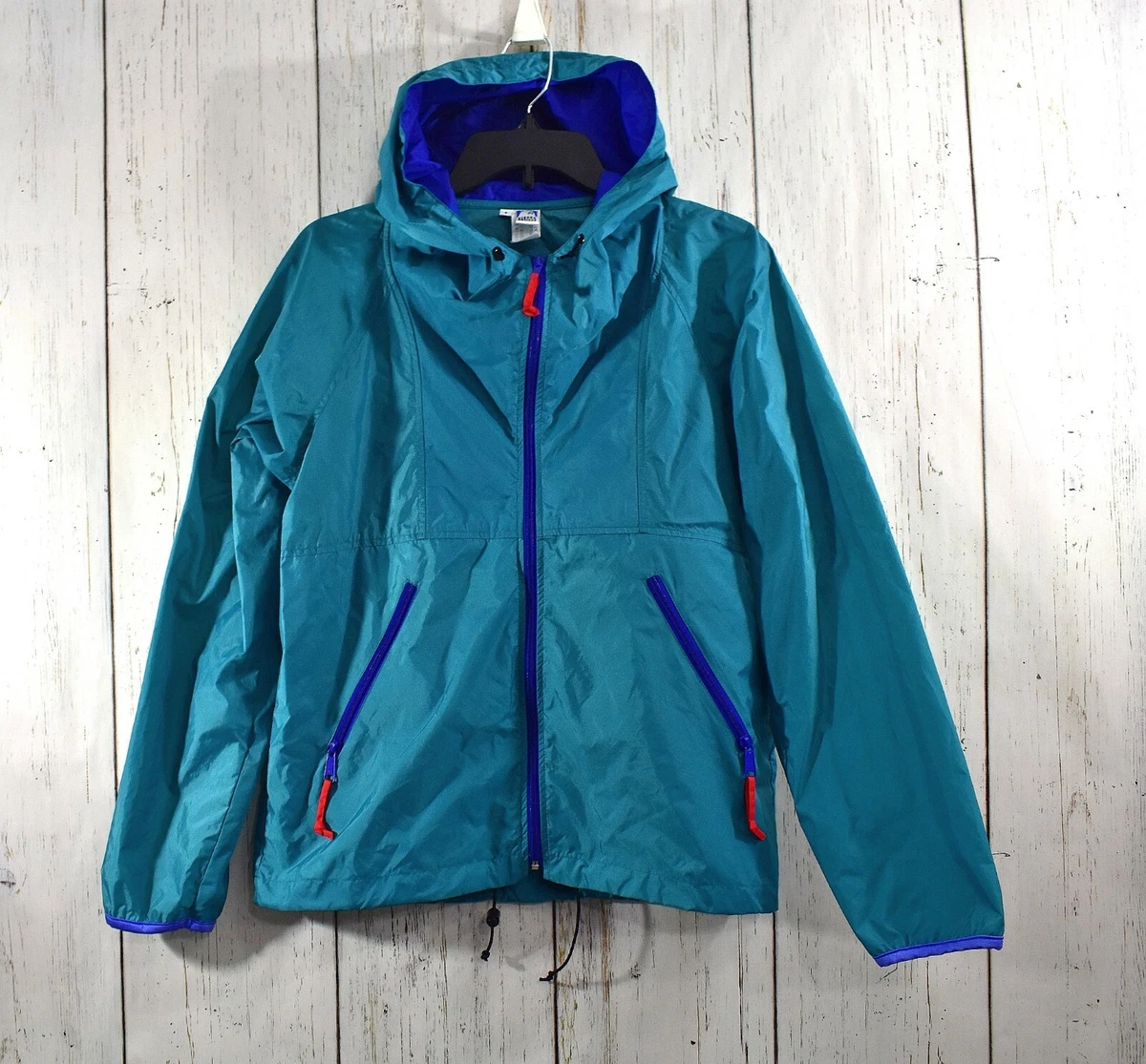 Men's Sierra Designs Green SMALL Full Zip Hooded Jacket