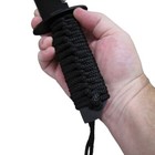 Combat Survival Hunting Knife - Big 15" Black Fixed Blade Outdoor Hunter Sheath — photo 4
