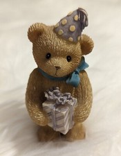 Vintage Cherished Teddies Enesco  Teddie at a Birthday Party 1999