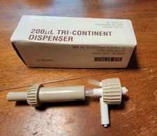 New 200 uL TRI-Continent Dispenser No. 6208-35 Commodity: 93-1666