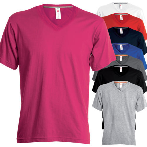 T-Shirt Da Uomo Girocollo Payper Sunset Bianca 100% Cotone - Work