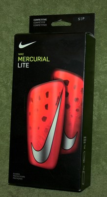 NEW Nike Mercurial Lite Soccer Shin Guards S Red/Orange/Silver Small SP2120-610  | eBay