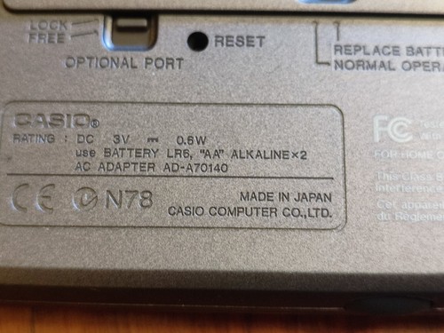 DGM CASIO BUSINESS NAVIGATOR BN-10 VINTAGE RARE leggi bene - Afbeelding 12 van 22