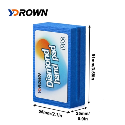 YDROWN Resin Diamond Hand Polishing Pads for Stone Glass Ceramic Marble Granite - Picture 7 of 27