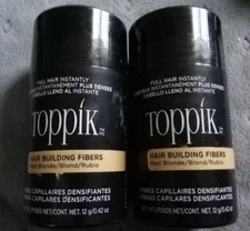 Toppik Hair Building Fibers - MEDIUM Blonde/BLOND RUBIO  2  X 0.42oz