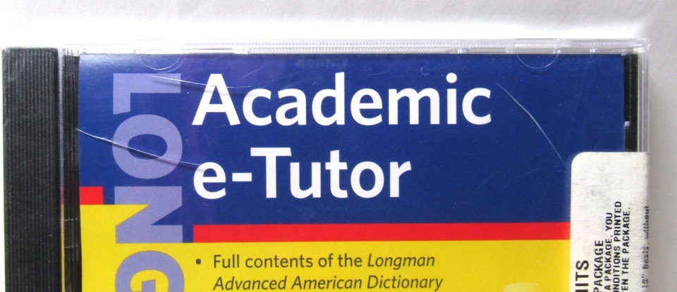 LONGMAN Academic e-Tutor CD-ROM By Pearson Longman >SEALED< - Image 3 of 4
