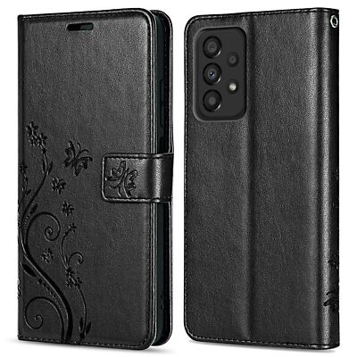 Handyhülle Hülle für Samsung Galaxy A53 5G, Handy Tasche Schutz Flip Case Schale