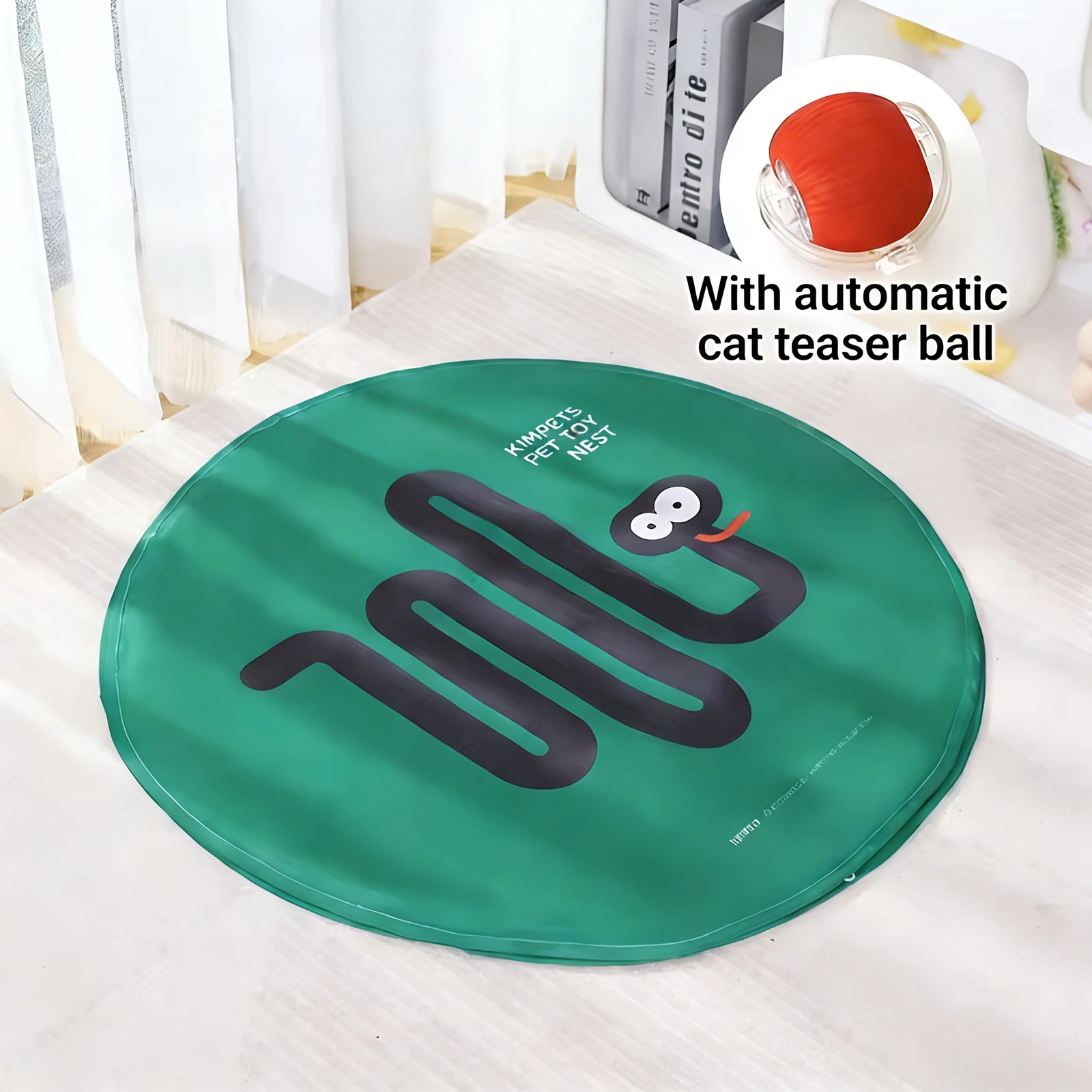 Electric Cat Toy Interactive Round Ball with Laser Hunting Game
Opens in a new window or tab